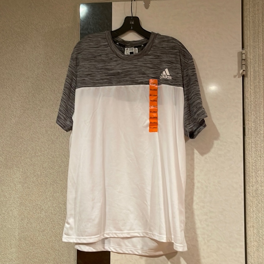 Men’s athletic tee .Adidas.